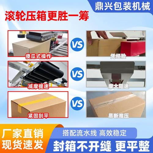 鼎興全自動(dòng)紙箱封箱機(jī) 電商物流時(shí)代的智能打包利器